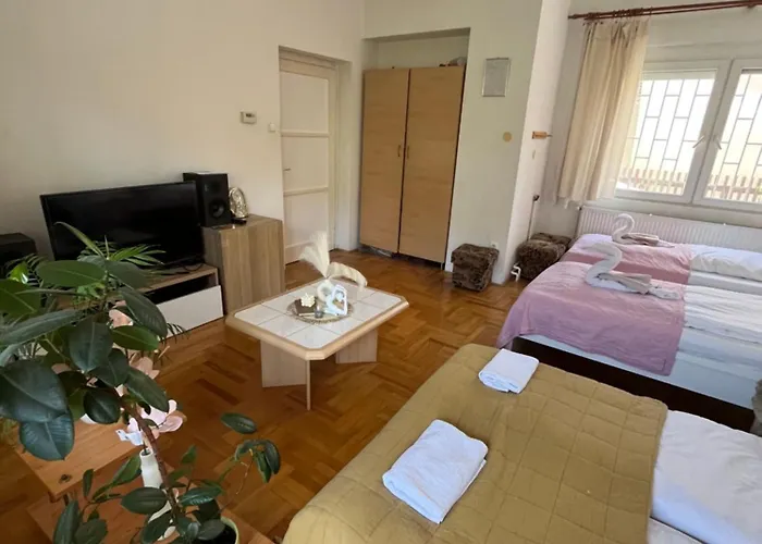Rose Apartment With Garden & Free Parking